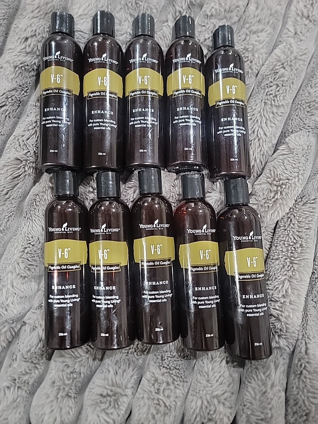 Complex 8oz Sealed V-6 Massage Oil Bottle
