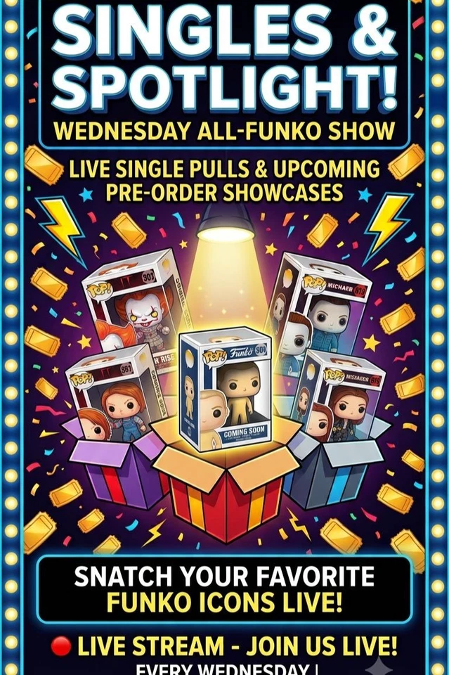 Singles Funko Spotlight 🎉