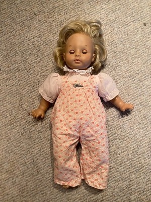 Zapf Creation  blonde Puppe ca.  40 cm gross in der OVP, Vintage