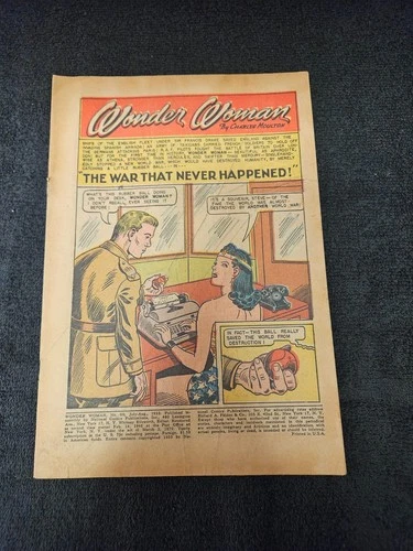 1953 DC COMICS WONDER WOMAN #60 GOLDEN AGE COVERLESS VINTAGE Visit My eBay Store