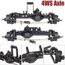 CNC Alu 4WS Offset Portal Axle Set for 1/10 RC Crawler  LCG Chassis Comp Rigs