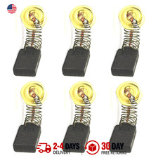 Pack of 6 Carbon Brush CB303 Compatible with Makita Power Tools 5x11x17mm