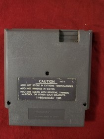 Robo Warrior Video Game For Nintendo NES 