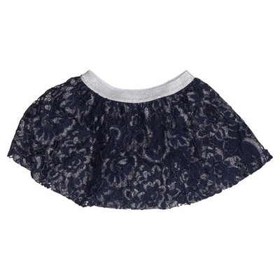 United Colors of Benetton, Tüllrock, Größe: 82, Blau/Silber, Baumwolle #bam
