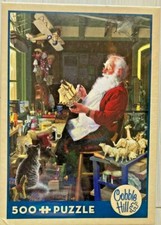 Cobble Hill 500 pc. Puzzle " SANTA's WORKBENCH " NEW SEALED