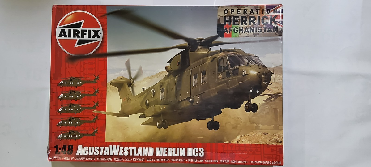 Airfix 1/48 Agusta Westland Merlin HC3 ( Operation Herrick