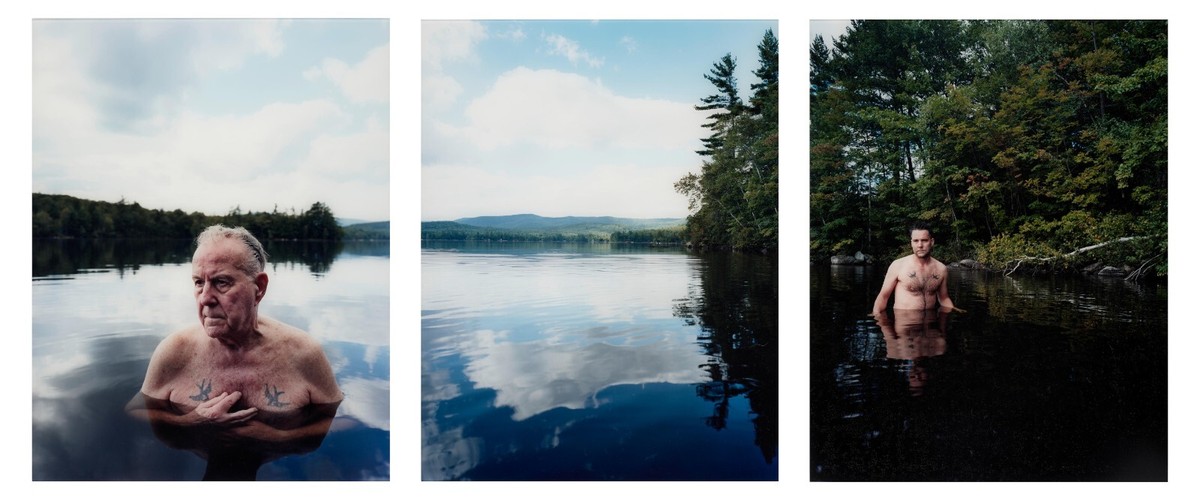 Triptych Photographs Rock Bottom by David Hilliard | eBay