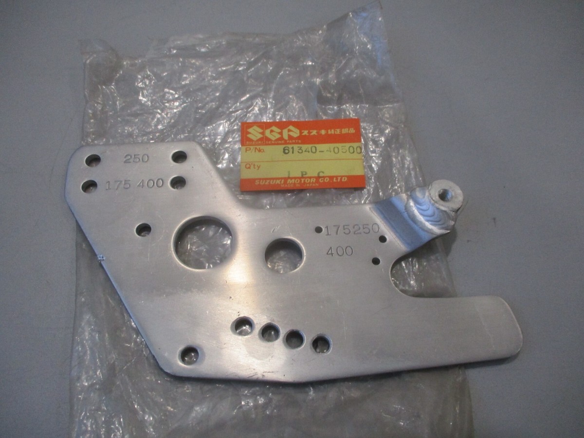 NOS Suzuki OEM Outer Chain Guide Plate 1980 PE175 PE250 NOS Suzuki OEM Outer Chain Guide Plate 1980 PE175 PE250