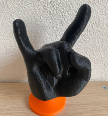 Heavy Metal Hand Sign of Horn Kappe AHK Anhängerkupplung Schutzkappe Abdeckkappe