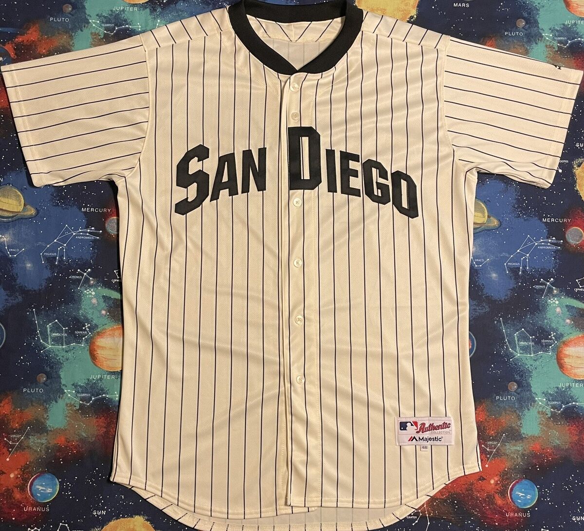 Authentic Rare Majestic San Diego Padres 1936 TBTC Jon Jay Authentic Rare Majestic San Diego Padres 1936 TBTC Jon Jay