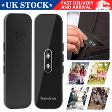 Portable Smart Instant 137 Languages Translator Two-Way Real Time Voice Device ※