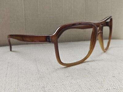 bolle Men Eyeglasses/Sunglasses Frame Brown Tone NYLON Glasses Made in  France