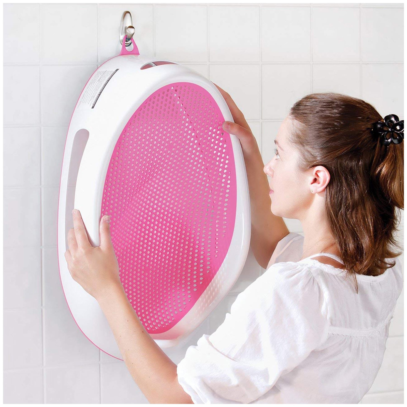 angelcare baby bath seat pink