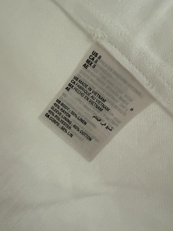 Chaqueta de lino para mujer Alfani 8 Foto 4 de 4