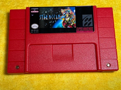 Star Ocean (English) SNES Super Nintendo Game Cart USA NTSC Unreleased Japan RPG