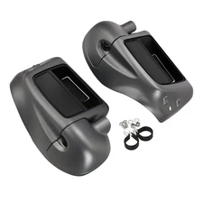 Lower Vented Fairings Fit For Harley Electra Street Glide 2014-25 Charcoal Denim