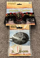   PIRATE  EYE PATCH  GARTER HALLOWEEN ACCESSORIES -NIP