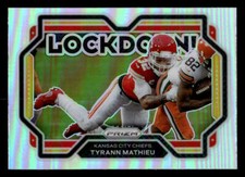 Tyrann Mathieu 2021 Panini Prizm Lockdown! #8
