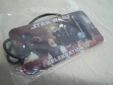 STAR WARS CELEBRATION IV LUGGAGE TAG MOES CANTINA 2007 LFL Green Gen Con