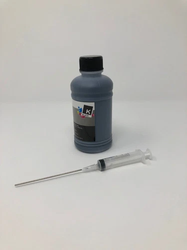 INCHIOSTRO COLORE RICARICA NERO 250ML PER CARTUCCE E CISS STAMPANTI EPSON