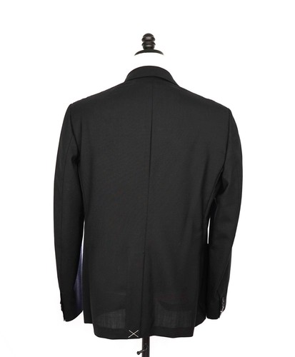 $3,350 Versace "BIGGIE" Solid Black Logo Side Tab Suit 40 - Picture 19 of 19