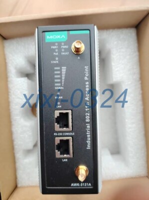 1 pcs NEW  MOXA  AWK-3131A-EU V2.2.0  Wireless Ethernet Bridge   DHL shipping