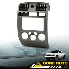 Fit For 2004-2012 Chevy Colorado GMC Canyon Radio Dash Bezel Trim Panel
