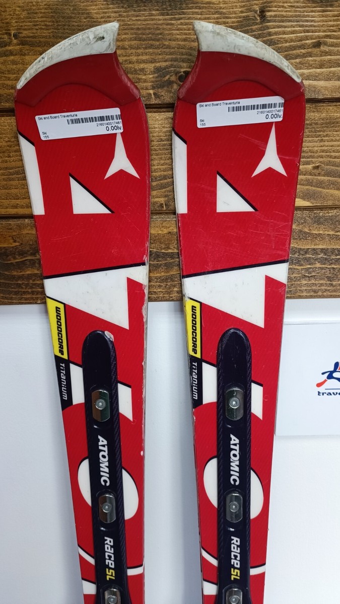 Atomic Race SL Titanium 155 cm Ski + Atomic 18 Bindings Snow