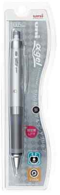 Uni KURU TOGA x ALPHA GEL GRIP Mechanical Pencil - 0.5mm Black Body