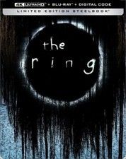 The Ring Steelbook 4K Ultra HD, 2002 No Digital Copy Like New Condition 