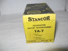 NOS STANCOR MODEL TA-7 TRANSISTOR DRIVER TRANSFORMER