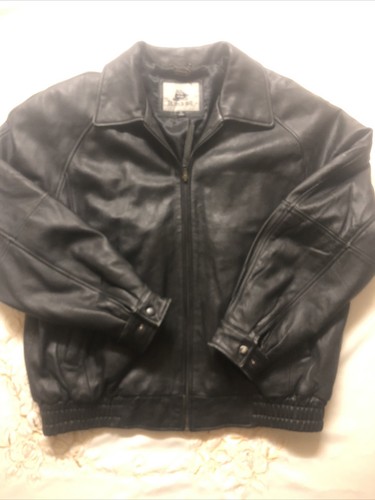 Burks Bay Vintage Mens Leather Jacket 