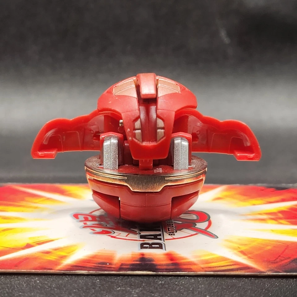 Bakugan Pyrus Delta Dragonoid metal classic spin master OG VHTF - Image 2 of 4