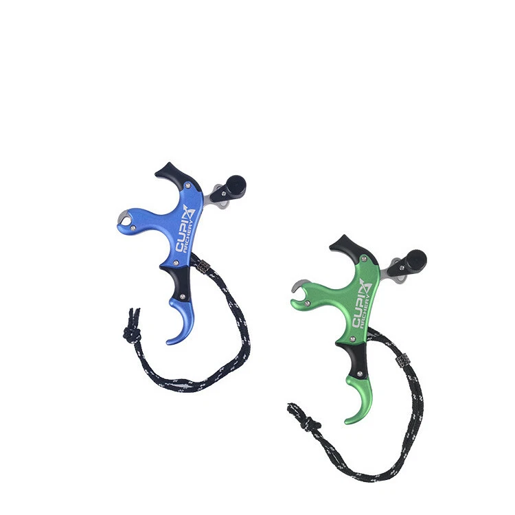 3/4 Finger Thumb Release Aids Adjustable Hand Held CNC higher Accuracy Archery - Image 4 of 4