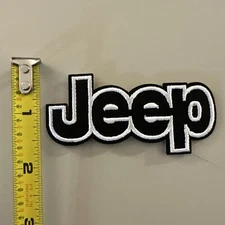 Jeep (Embroidered Iron on patch) Truck/4x4/off-road/camping
