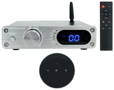 Rockville BLUDAC2S DAC/Bluetooth Home Amplifier w/Smart Wifi Streaming Receiver