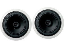 Jamo 8.5cs 8.5" Round In-ceiling Surround Sound Home Theater Speakers 94028 Pair