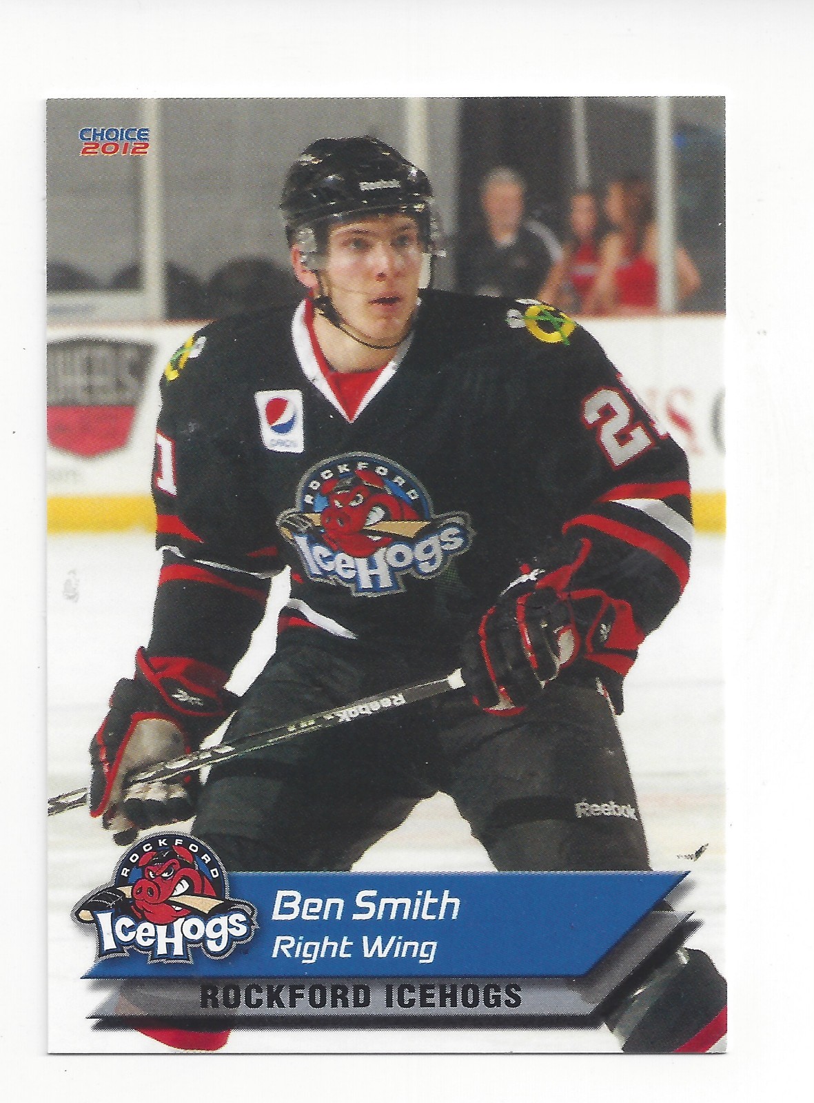2011-12 Rockford IceHogs (AHL) Ben Smith