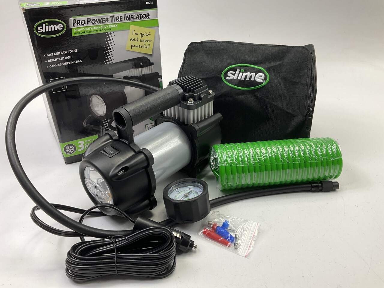 Slime Heavy Duty 40031 Pro Power Tire Inflator 716281504365 for 