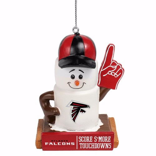 NFL Football Team Logo Smores Holiday Christmas Tree Ornament - Pick Team - Picture 3 of 20