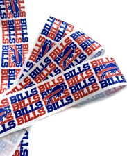2.5" NFL Buffalo Bills Ribbon, Licensed Offray Ribbon