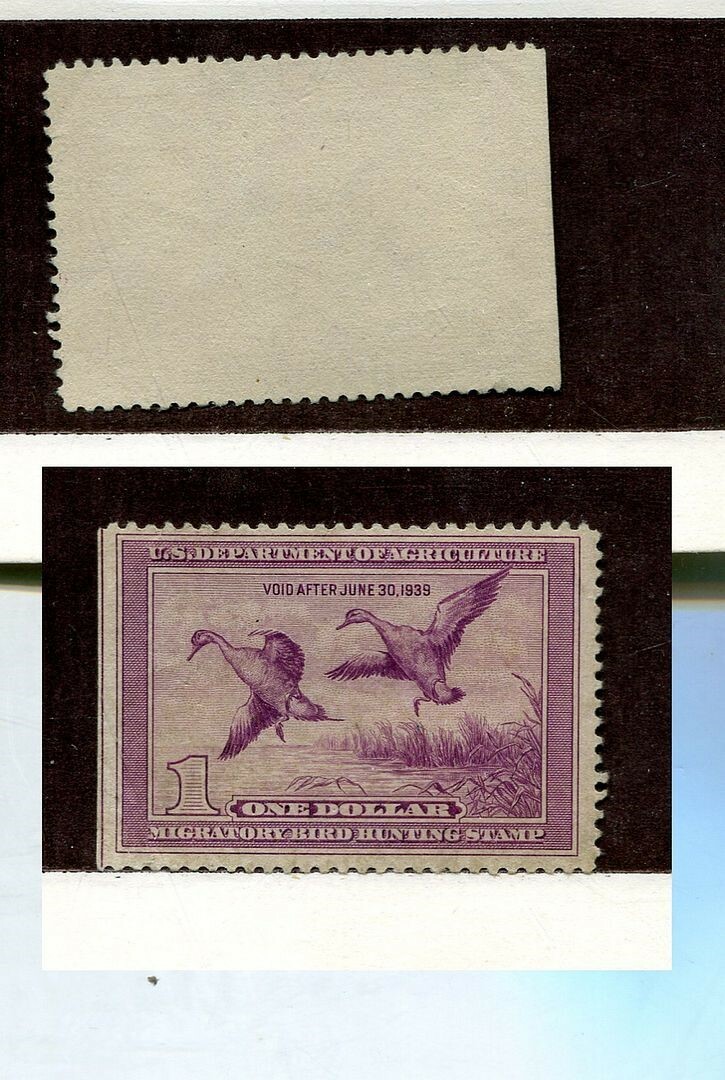 SCOTT RW5 $1 DUCK STAMP MNH NO GUM 6332P | eBay