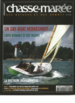 JAGD-GEZEITEN NR. 231 DAY-BOAT HERRESHOFF / L. RENAULT / BRETAGNE DES DOUANIERS