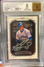 2014 Topps Museum Collection Ken Griffey silver auto #10/10 Beckett 8 graded BGS