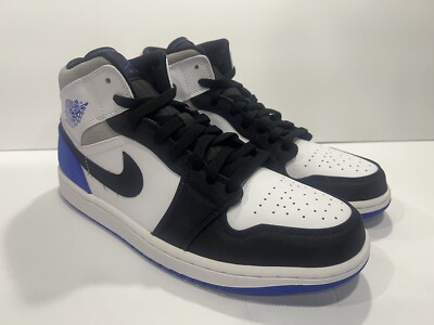 JORDAN 1 MID SE - UNION ROYAL BLACK TOE - 852542-102 - SIZE 10.5