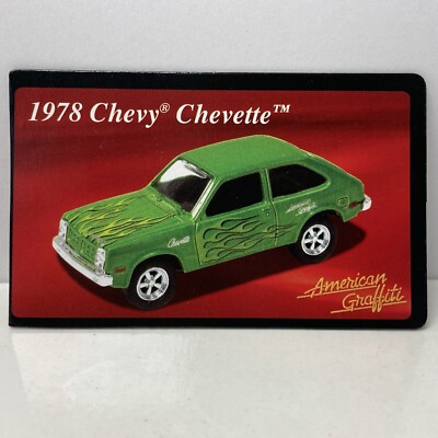 CARD ONLY: Motor Max American Graffiti Trading Card 1978 Chevy Chevette
