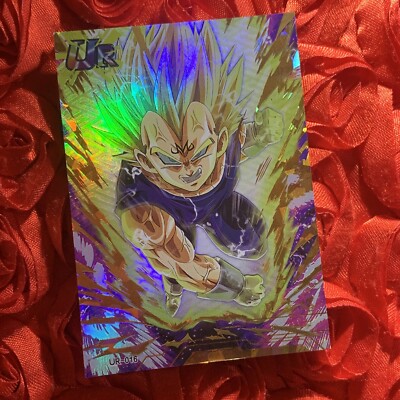 Vegeta Dragon Ball SUPER UR ANIME MANGA ACG GODDESS GIRL Holo Card