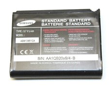 Samsung AB813851CA Cellphone Battery 3.7V 1700mAh for Blackjack II SGH-I617