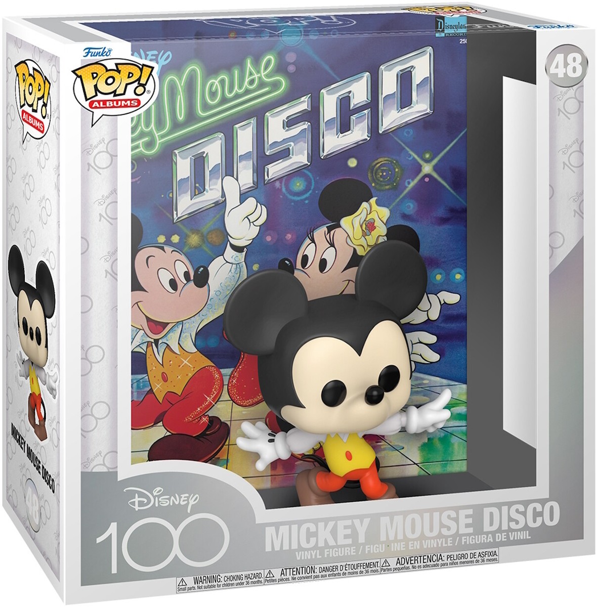 Disney 100 Mickey Mouse Disco 48 Funko Pop! Albums Vinyl