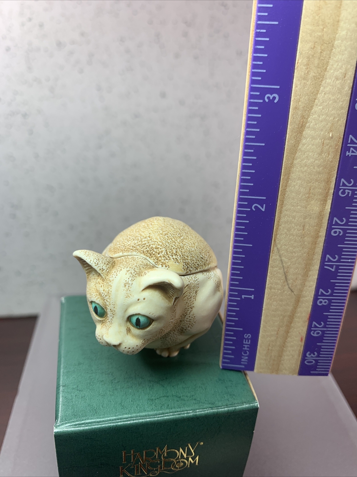 Harmony Kingdom Roly Polys Cat Handcrafted Figurine By Master Carver Adam Binder